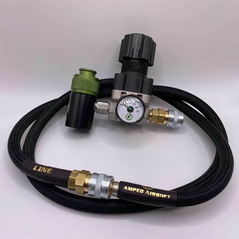 Clovair Clover Airsoft-Amped Airsoft HPA Regulator for Wolverine, Polarstar, Redline Systems, 120 PSI Maximum Output, Works with SLP Tanks Under 300 PSI - Image 3